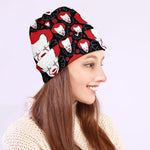 Halloween Scary Clown Pattern Print Beanie