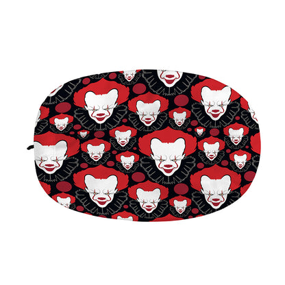 Halloween Scary Clown Pattern Print Car Side Mirror Covers