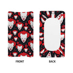 Halloween Scary Clown Pattern Print Changing Pad Cover