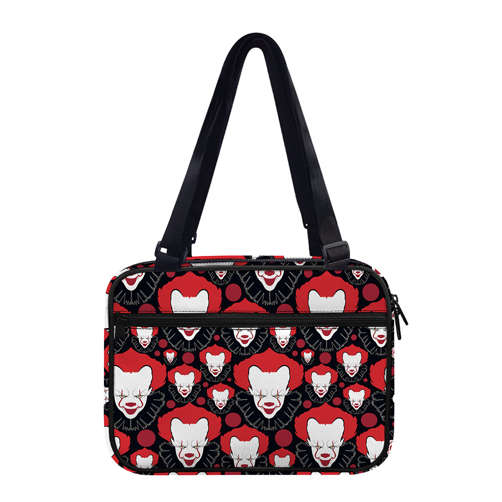 Halloween Scary Clown Pattern Print Double Strap Bible Bag