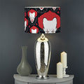 Halloween Scary Clown Pattern Print Drum Lamp Shade