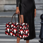 Halloween Scary Clown Pattern Print Duffle Bag