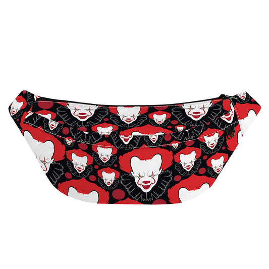 Halloween Scary Clown Pattern Print Fanny Pack