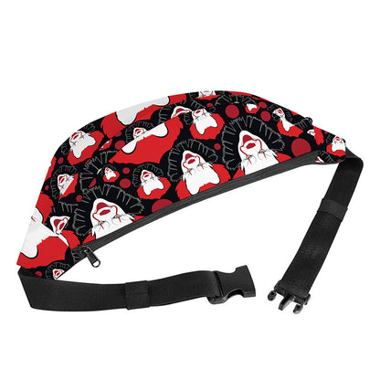 Halloween Scary Clown Pattern Print Fanny Pack