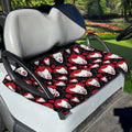 Halloween Scary Clown Pattern Print Golf Cart Seat Cover