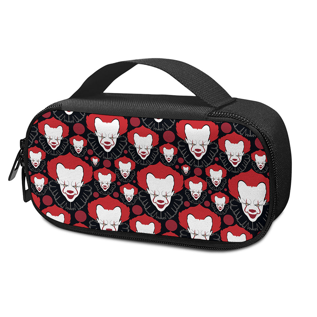Halloween Scary Clown Pattern Print Insulin Cooler Travel Case