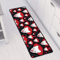 Halloween Scary Clown Pattern Print Long Kitchen Mat