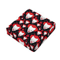 Halloween Scary Clown Pattern Print Outdoor Seat Cushion Cover