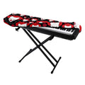 Halloween Scary Clown Pattern Print Piano Keyboard Cover