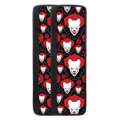 Halloween Scary Clown Pattern Print Refrigerator Handle Covers