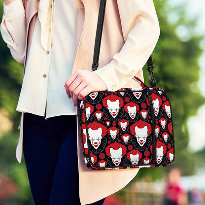Halloween Scary Clown Pattern Print Shoulder Strap Bible Bag