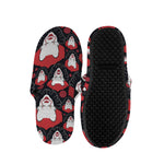 Halloween Scary Clown Pattern Print Slippers