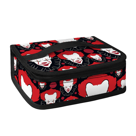 Halloween Scary Clown Pattern Print Small Lunch Bag