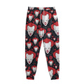 Halloween Scary Clown Pattern Print Sweatpants