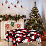 Halloween Scary Clown Pattern Print Tablecloth