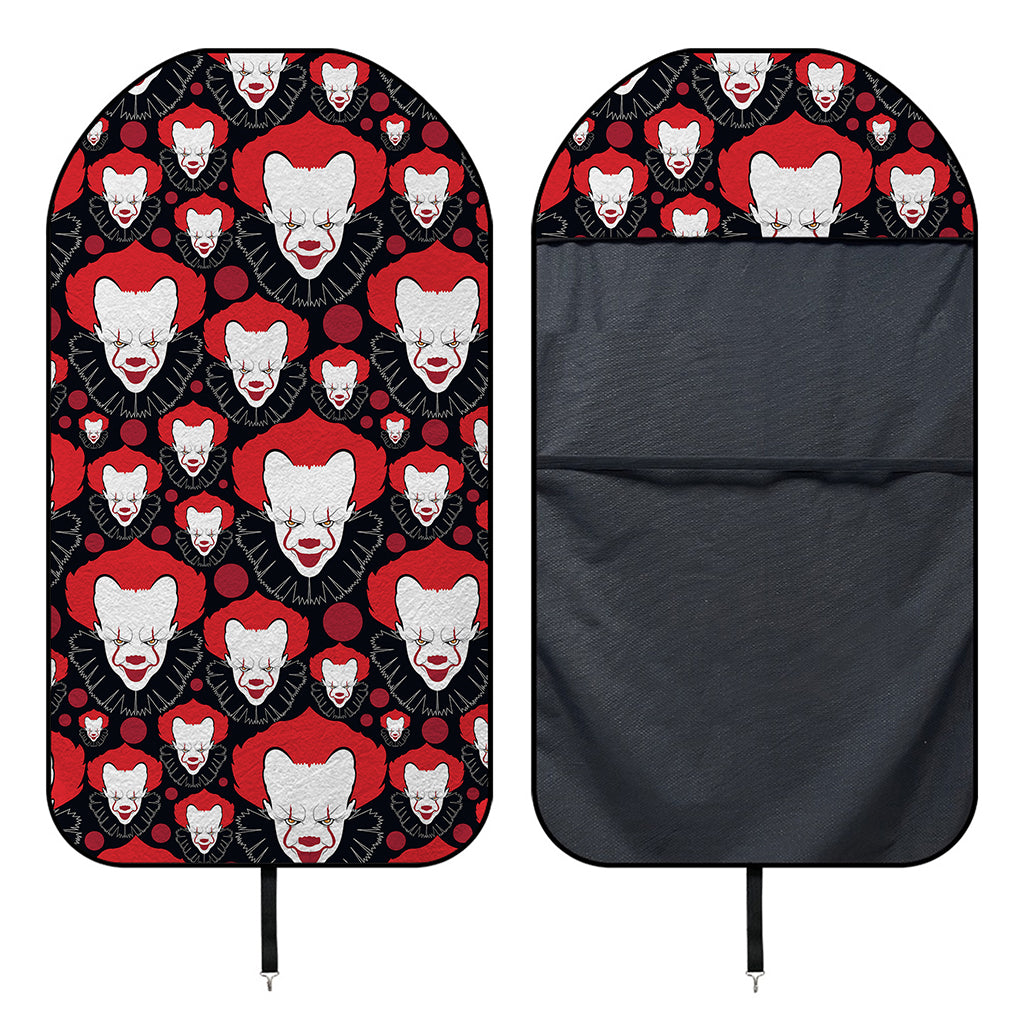 Halloween Scary Clown Pattern Print Waterproof Car Seat Cover