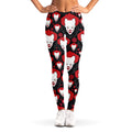 Halloween Scary Clown Pattern Print Women's Leggings