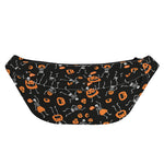 Halloween Skeleton And Pumpkin Print Fanny Pack