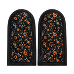 Halloween Skeleton And Pumpkin Print Skillet Handle Cover