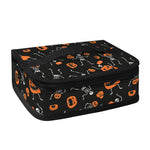 Halloween Skeleton And Pumpkin Print Small Lunch Bag
