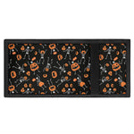 Halloween Skeleton And Pumpkin Print Trifold Wallet