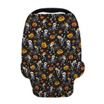 Halloween Skeleton Party Pattern Print Baby Seat Cover