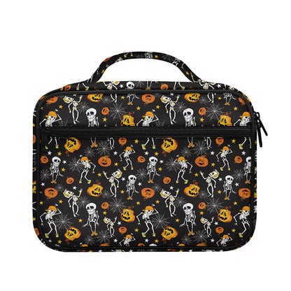 Halloween Skeleton Party Pattern Print Briefcase Bible Bag