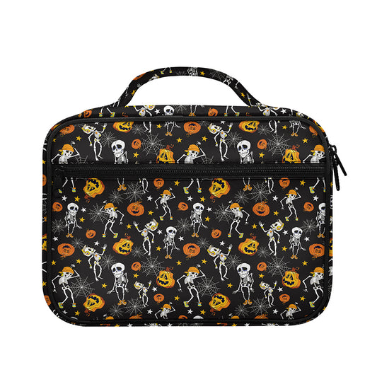 Halloween Skeleton Party Pattern Print Briefcase Bible Bag