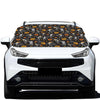 Halloween Skeleton Party Pattern Print Car Windshield Snow Cover