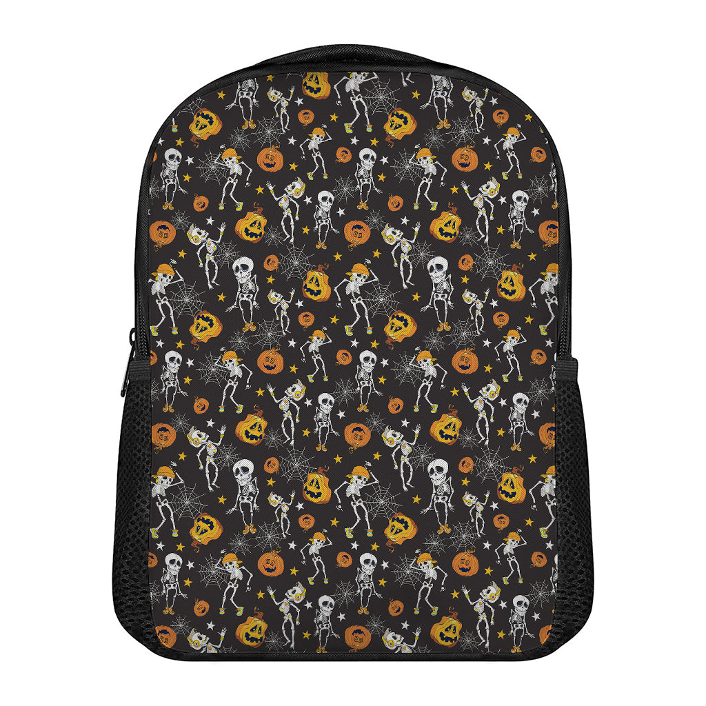 Halloween Skeleton Party Pattern Print Casual Backpack