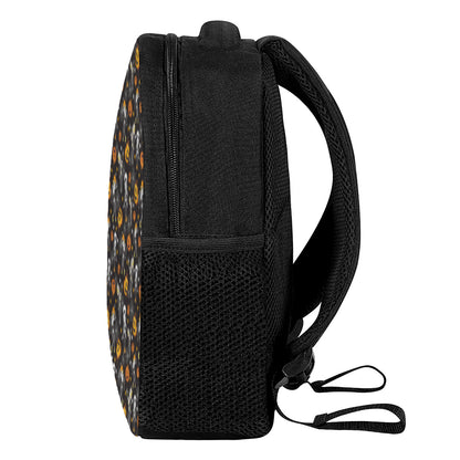 Halloween Skeleton Party Pattern Print Casual Backpack