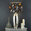 Halloween Skeleton Party Pattern Print Drum Lamp Shade