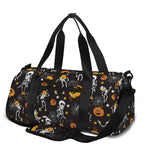 Halloween Skeleton Party Pattern Print Gym Bag