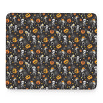 Halloween Skeleton Party Pattern Print Mouse Pad