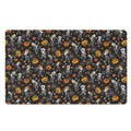 Halloween Skeleton Party Pattern Print Polyester Doormat