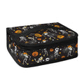 Halloween Skeleton Party Pattern Print Small Lunch Bag