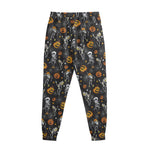 Halloween Skeleton Party Pattern Print Sweatpants