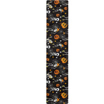 Halloween Skeleton Party Pattern Print Table Runner