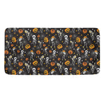 Halloween Skeleton Party Pattern Print Towel