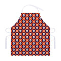 Halloween Skull And Bone Pattern Print Adjustable Apron