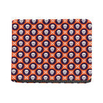 Halloween Skull And Bone Pattern Print Bifold Wallet