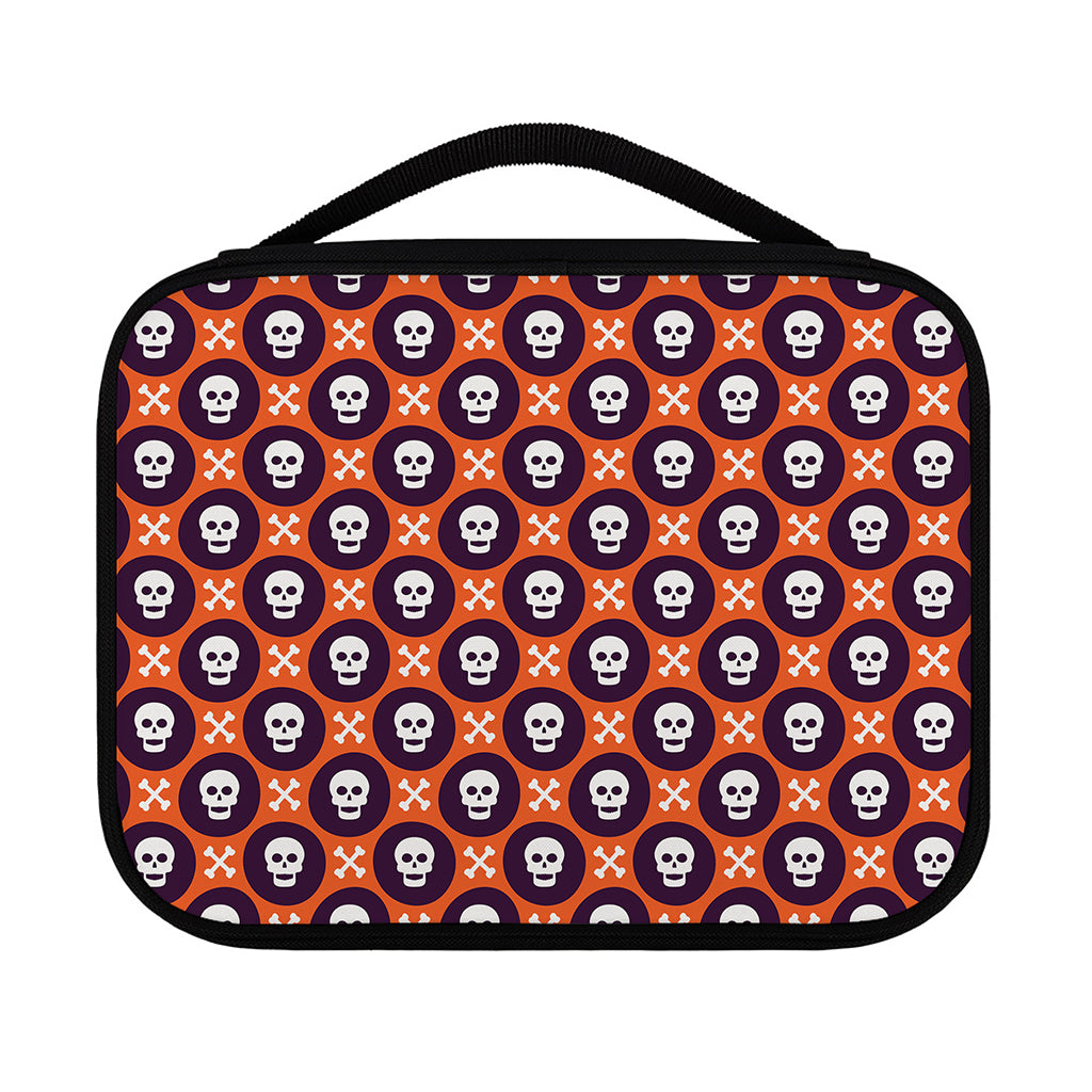 Halloween Skull And Bone Pattern Print Classic Bible Case