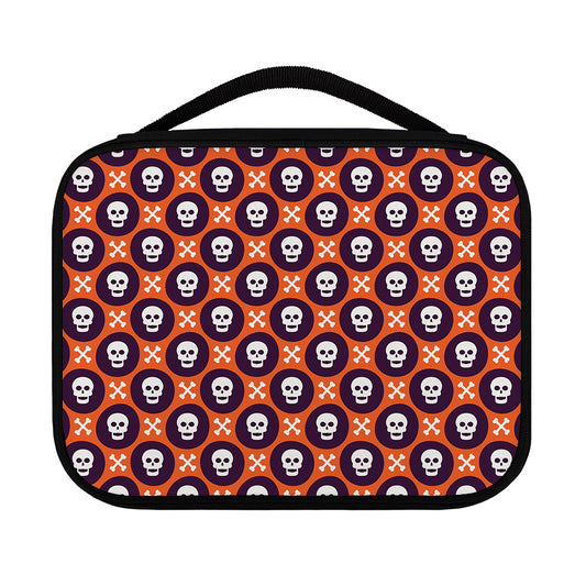 Halloween Skull And Bone Pattern Print Classic Bible Case