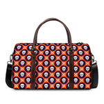 Halloween Skull And Bone Pattern Print Duffle Bag
