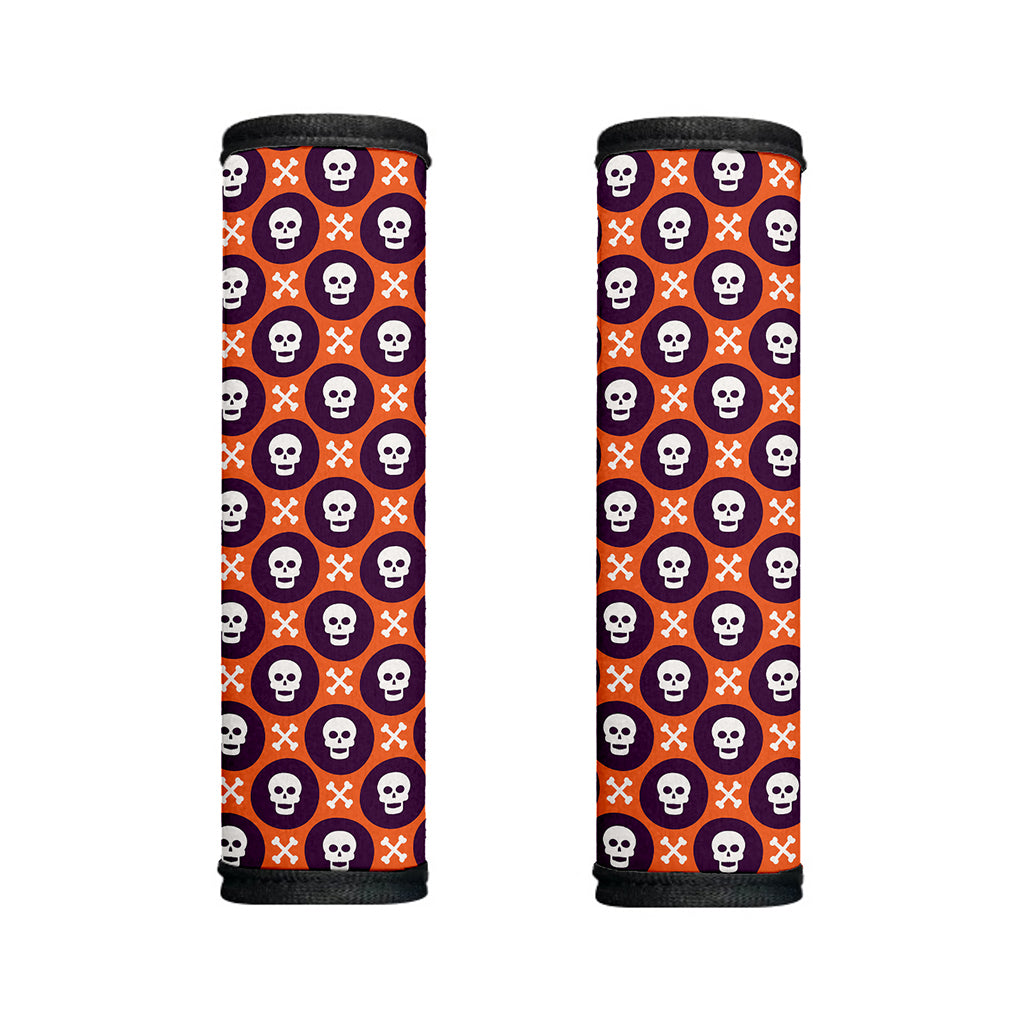 Halloween Skull And Bone Pattern Print Handle Covers