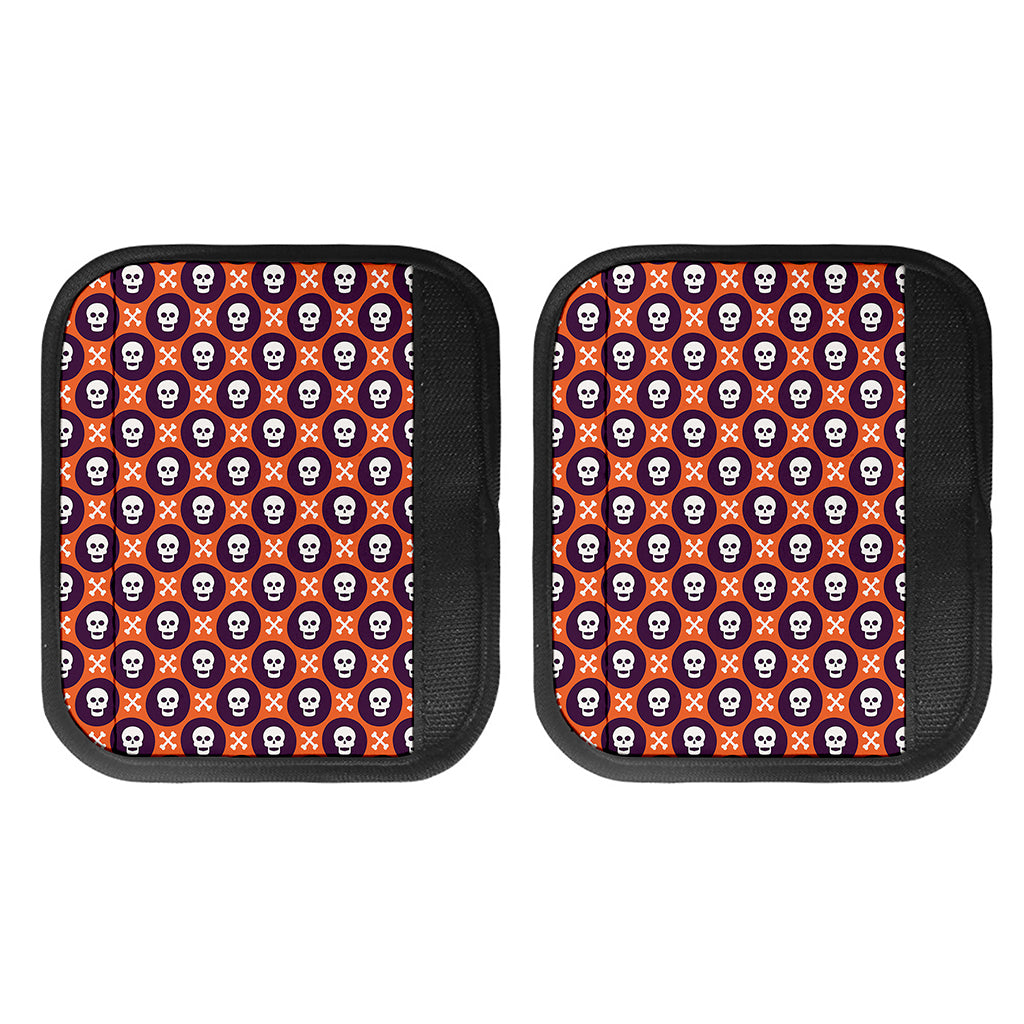 Halloween Skull And Bone Pattern Print Handle Covers