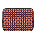 Halloween Skull And Bone Pattern Print Laptop Sleeve