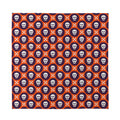 Halloween Skull And Bone Pattern Print Silk Bandana