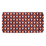 Halloween Skull And Bone Pattern Print Towel