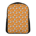 Halloween Skull Pattern Print Casual Backpack